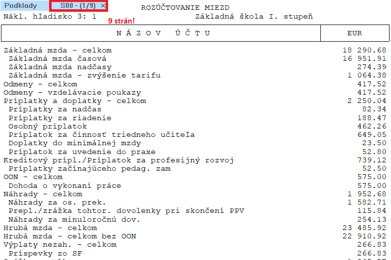 Zostava S08